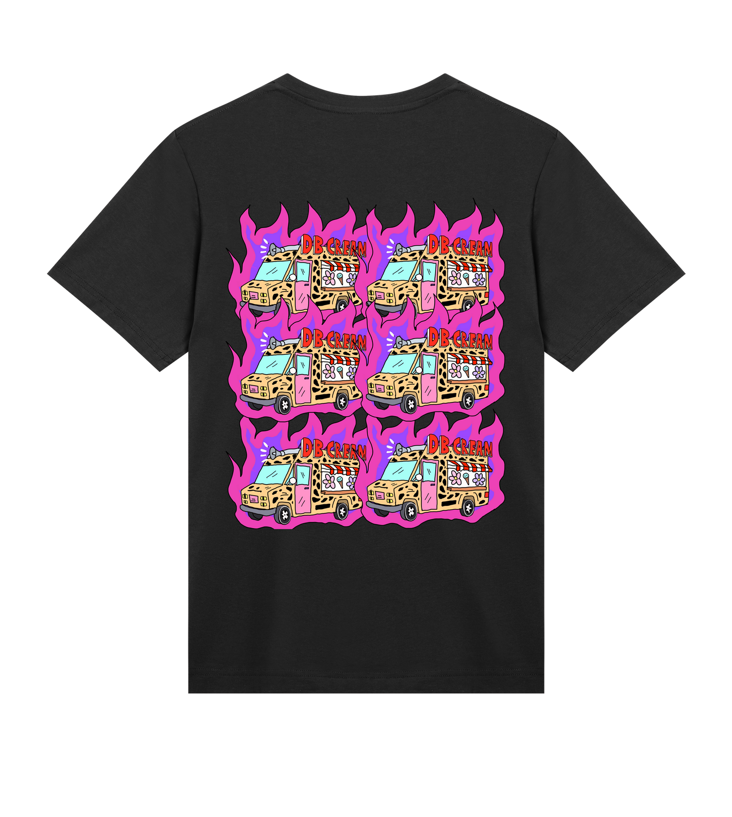 Pink Flames Tee
