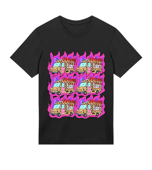 Pink Flames Tee
