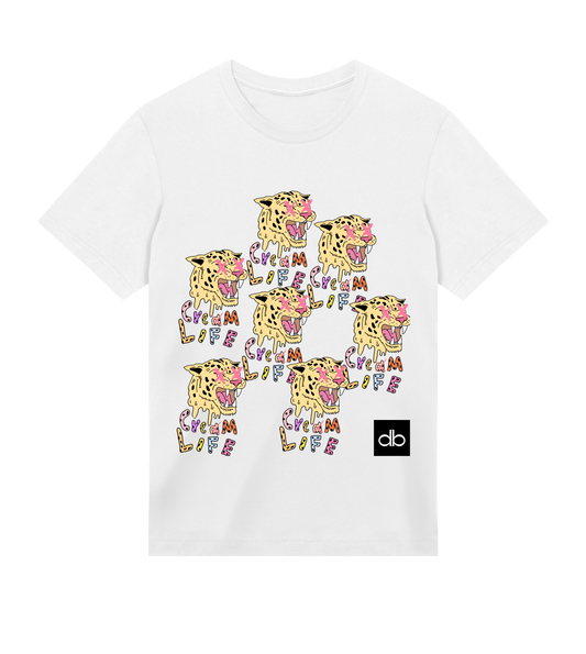Cream Life Tee