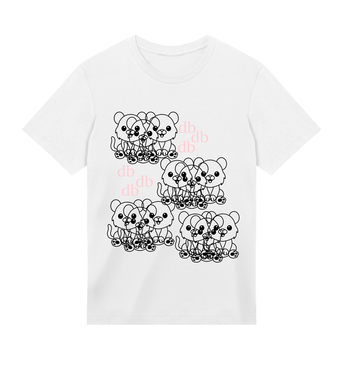 Pink Stitch Vintage Tee