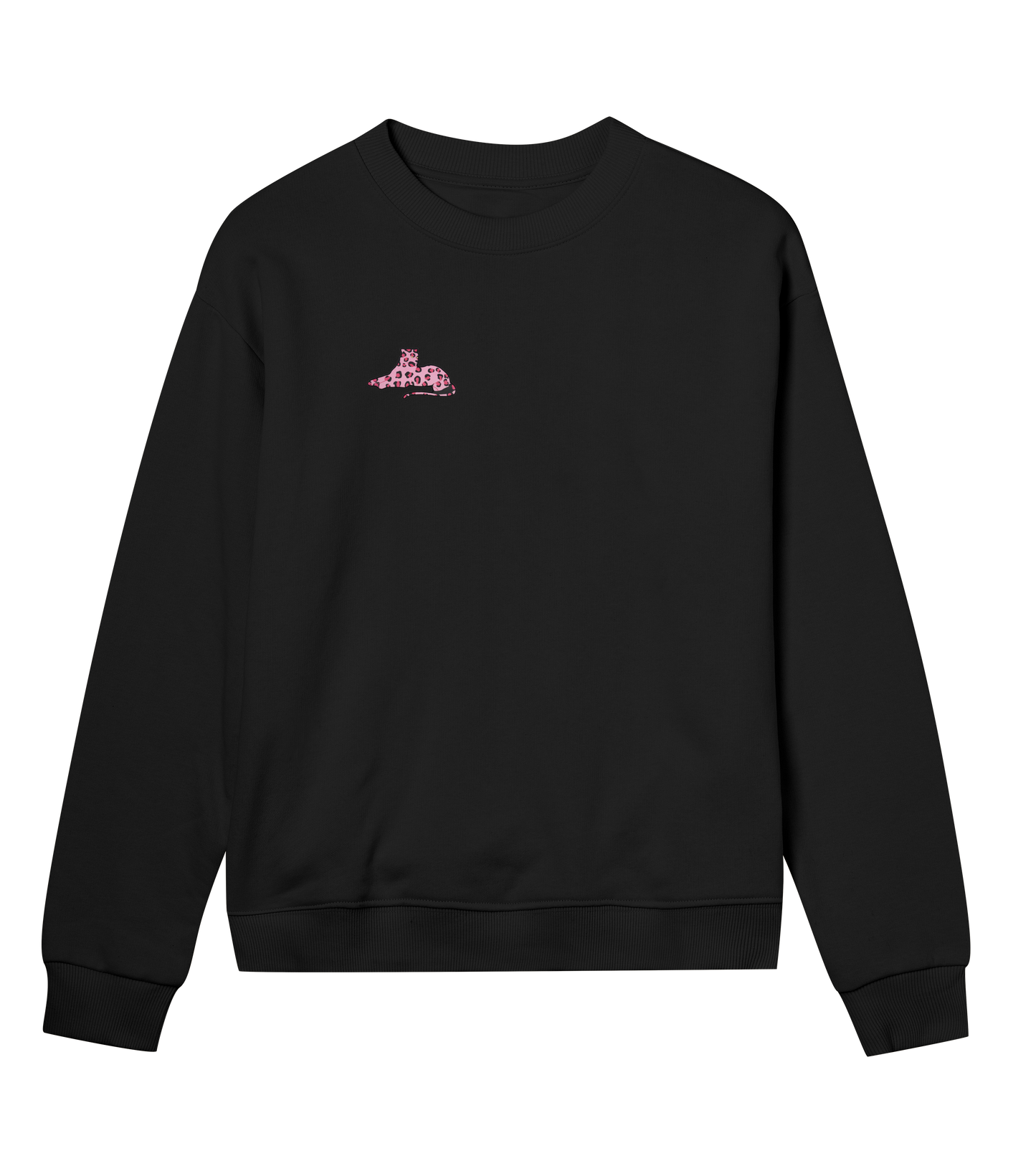 Pink Leopard Print DB Panther Sweatshirt: Unleash Your Wild Elegance