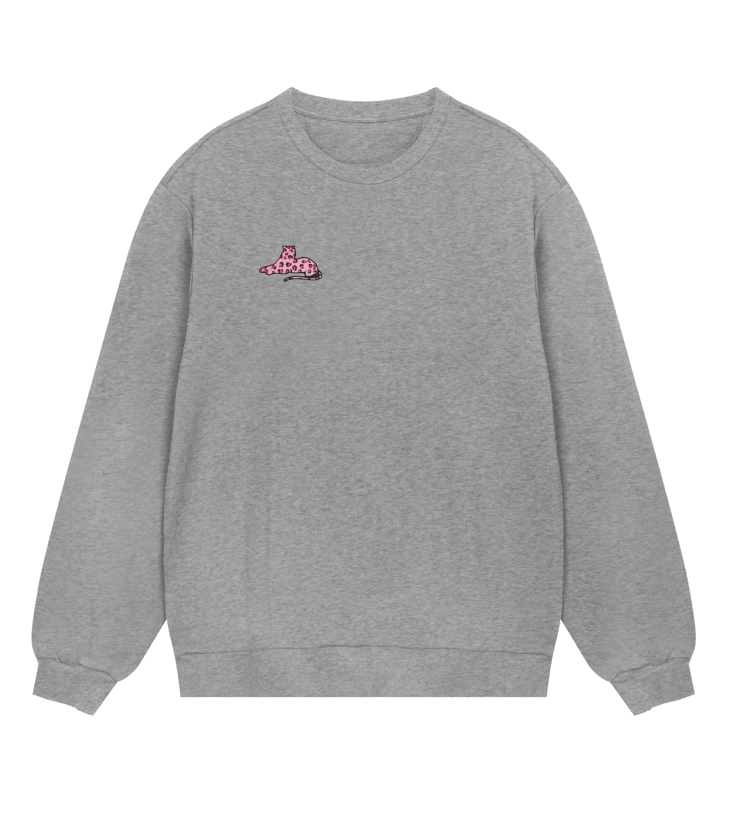 Pink Leopard Print DB Panther Sweatshirt: Unleash Your Wild Elegance