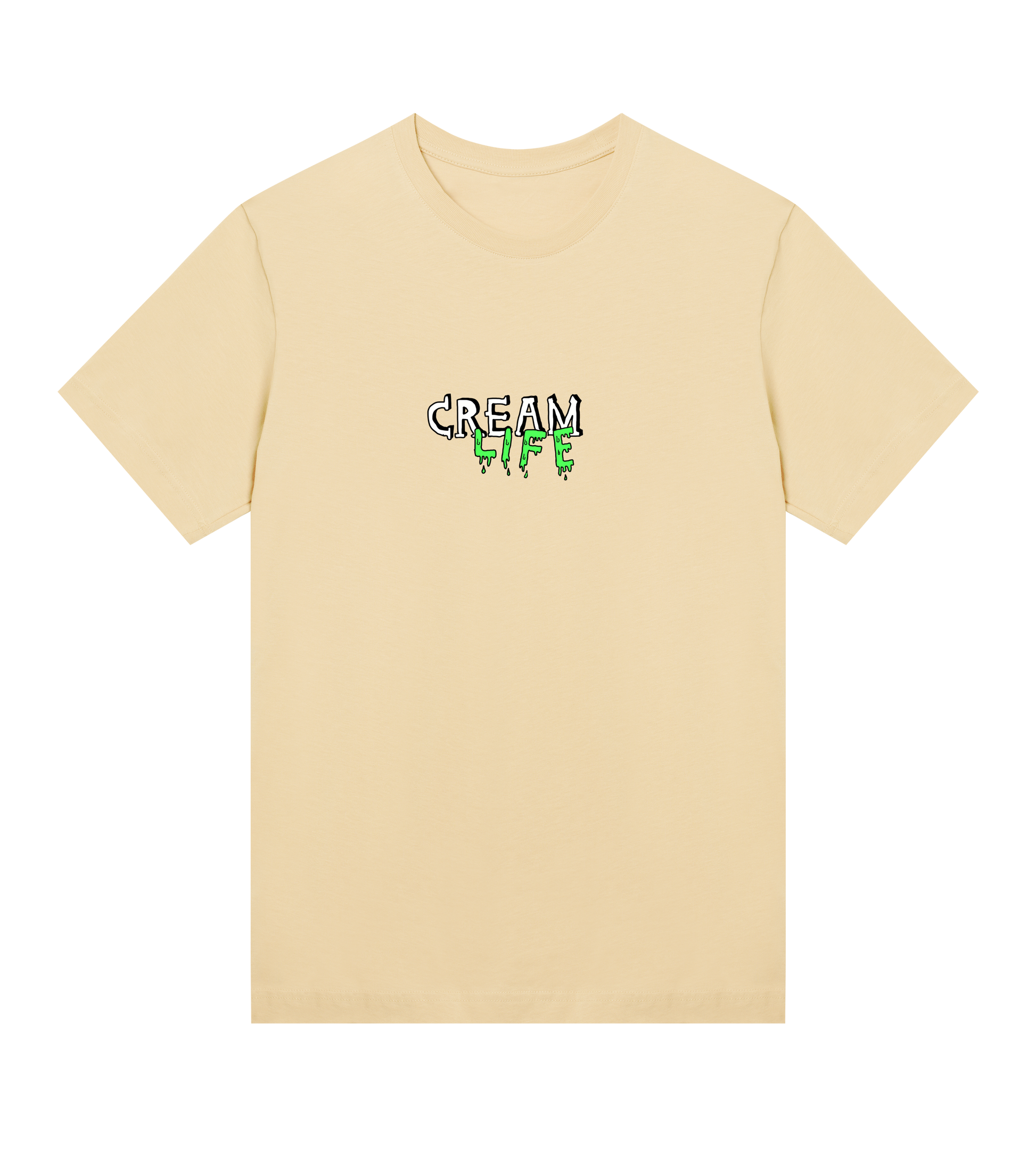 Cream Life T-Shirt: Embrace High End Luxury and Supreme Style Fashion